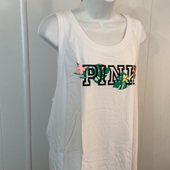 Victoria’s Secret PINK Cut Out Racer Back Tank Top NWT size XL - Picture 5 of 10